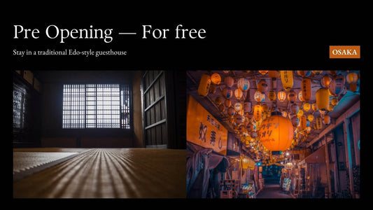 Guesthouse “Tatsumiya” Pre-Opening Stay Invitation - Wecreate Japan