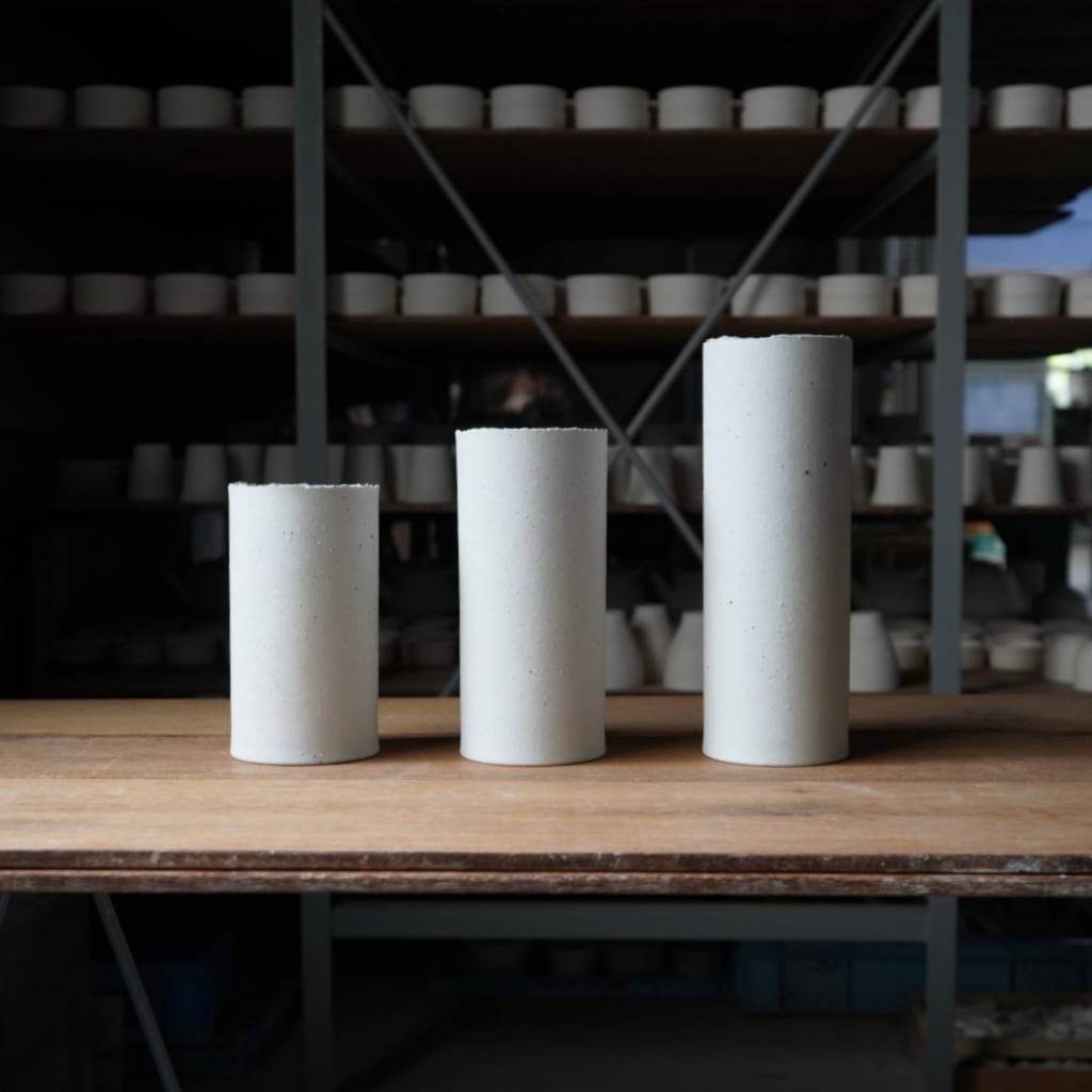 Yamatsu - Ground vase L 300 ~crunch~ - Wecreate Japan