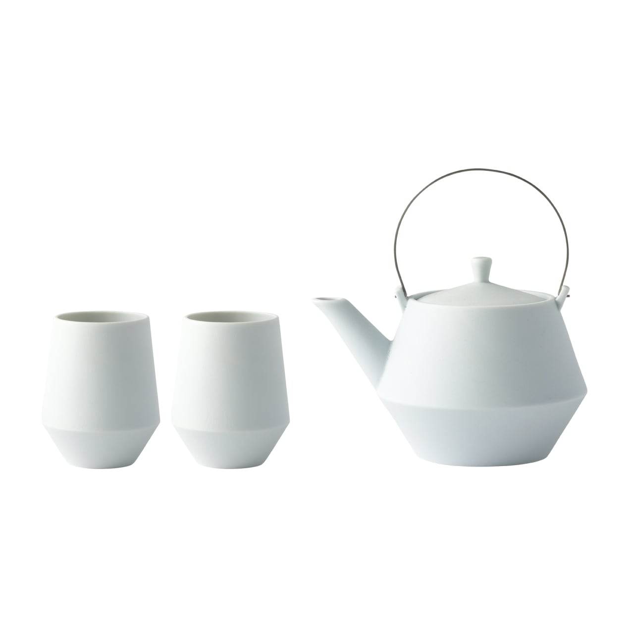 Yamatsu - Frustum clay pot & teacup - Wecreate Japan