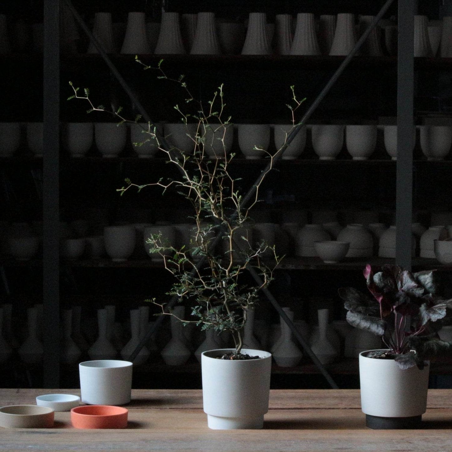 Yamatsu - Ground crunch pot & dish M - Wecreate Japan