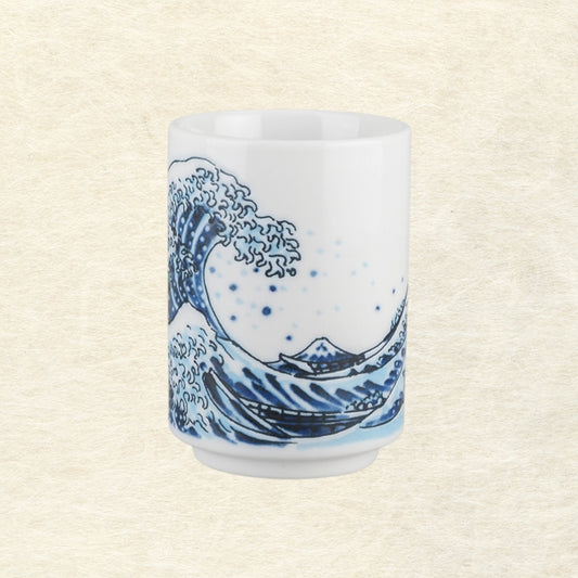 Hokusai Wave Fuji Cup - Mino Ware