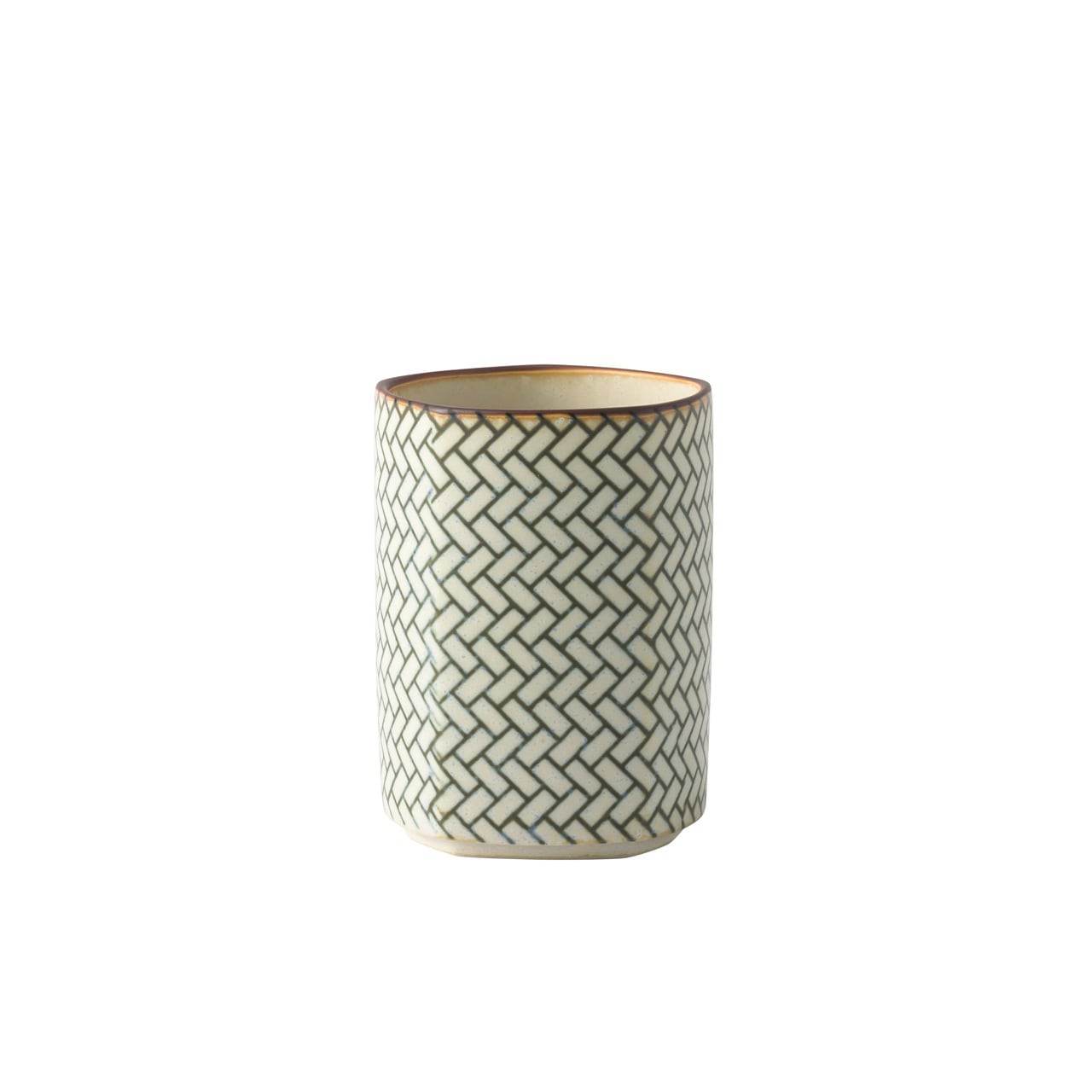 Yamatsu - Komon tea set, pentagonal teacup - Wecreate Japan