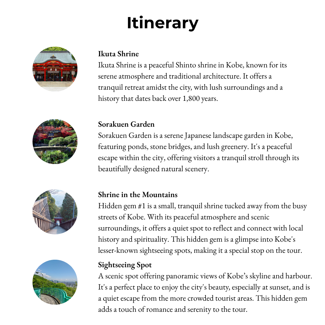 Tours in Hyogo - Kobe's Essence: From Shrines to Skyline