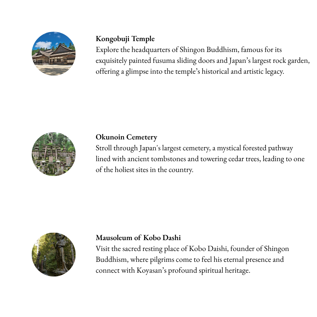 Tours in Wakayama - Koyasan: The Heart of Japanese Buddhism