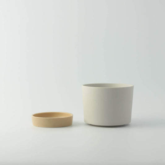 Yamatsu - Round grip pot & dish S - Wecreate Japan