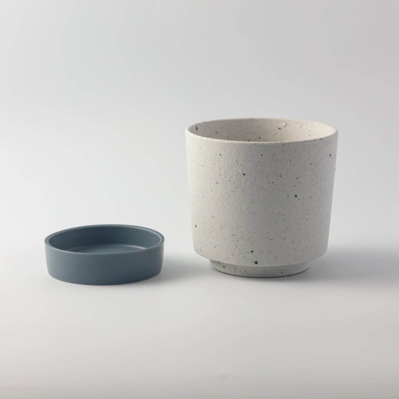 Yamatsu - Ground crunch pot & dish M - Wecreate Japan