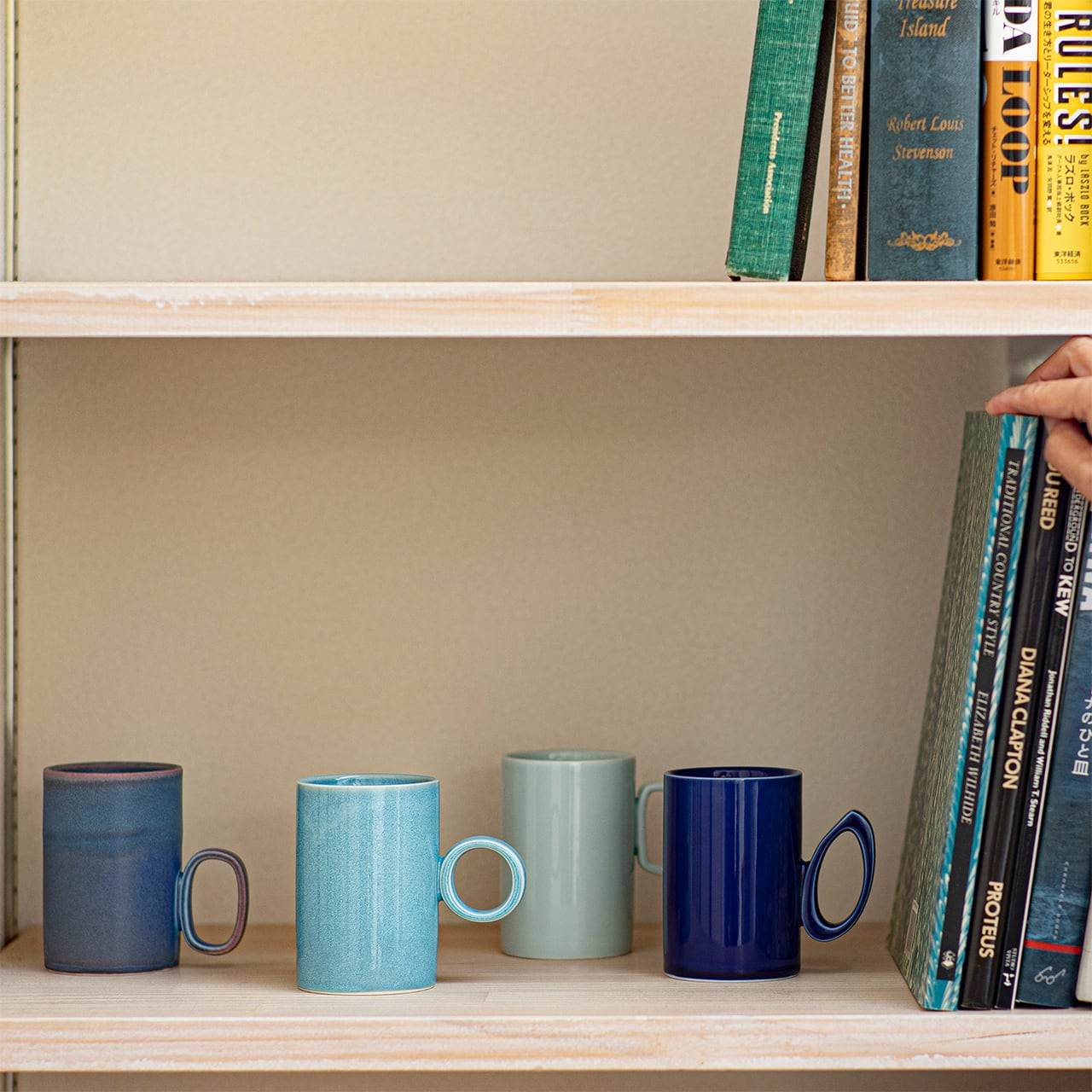 Yamatsu - No.0 Zapfino mug - Wecreate Japan