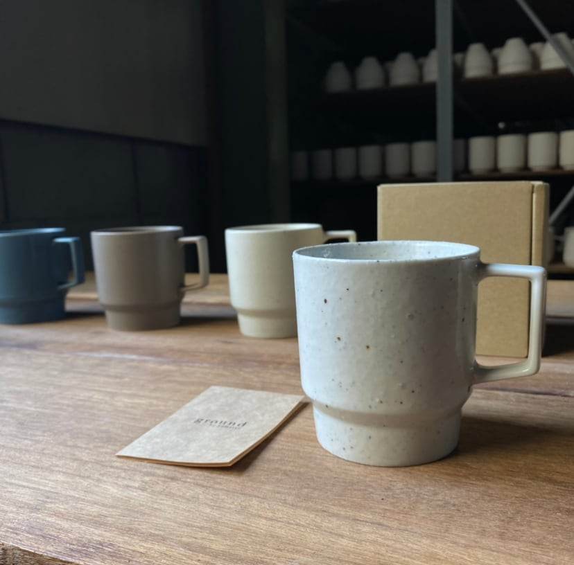 Yamatsu - Ground grip mug - Wecreate Japan