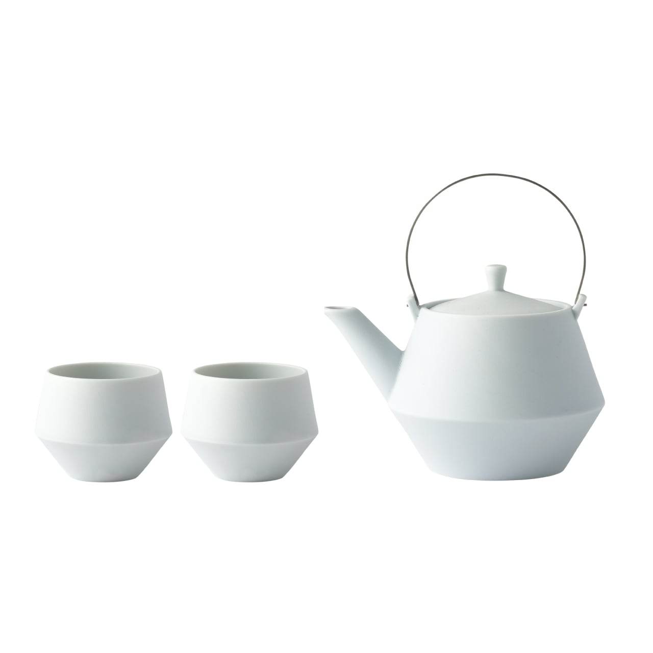 Yamatsu - Frustum clay pot & Sencha - Wecreate Japan