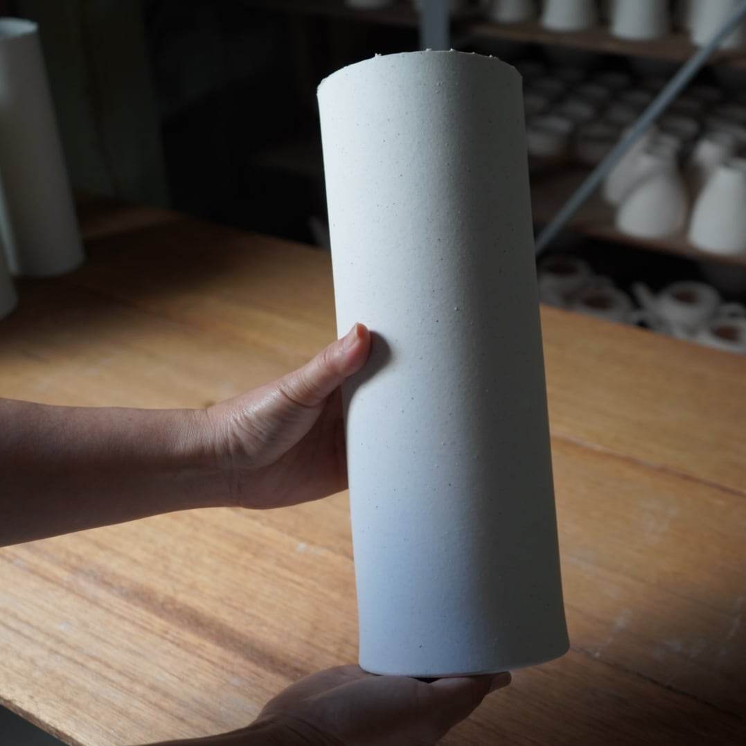 Yamatsu - Ground vase L 300 ~crunch~ - Wecreate Japan