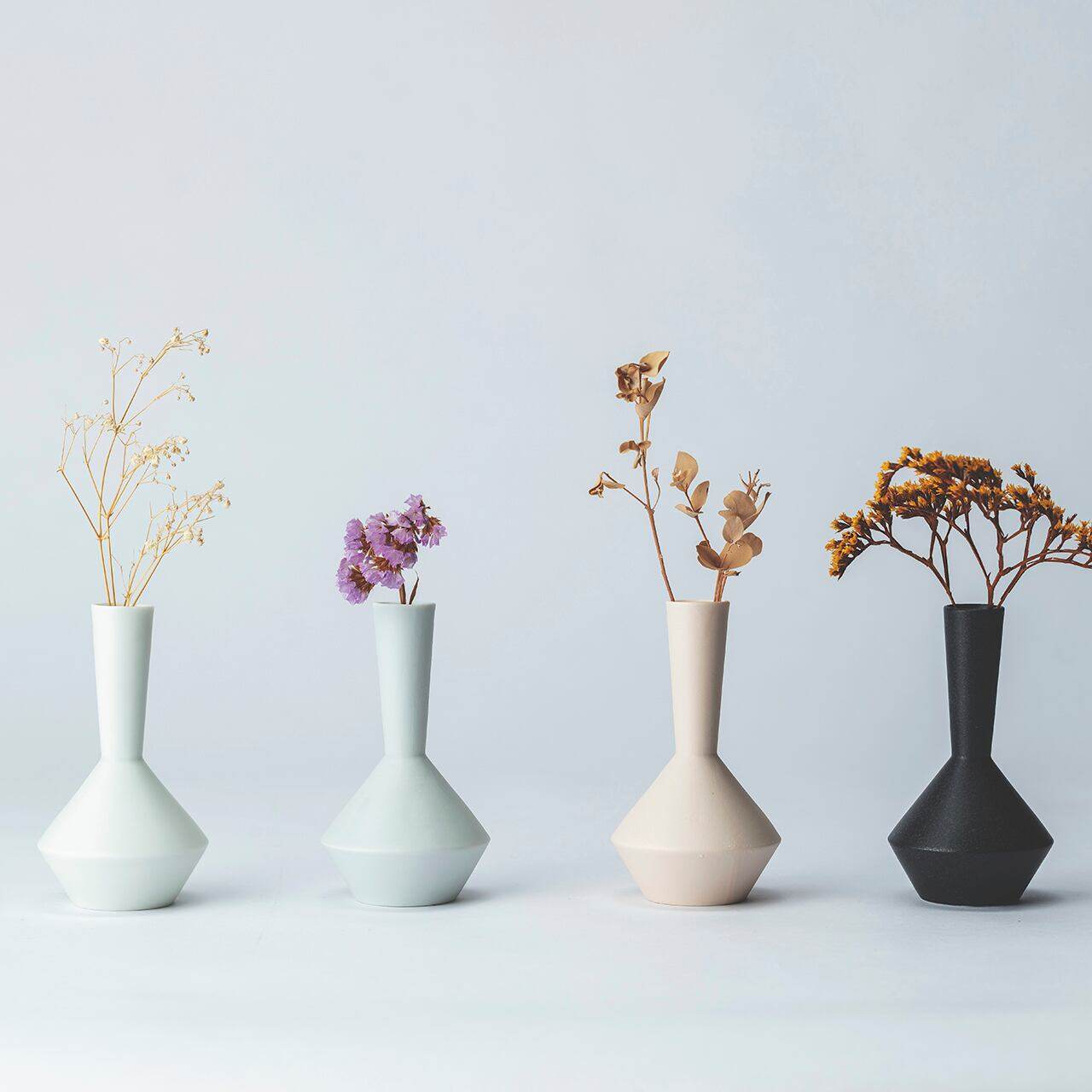 Yamatsu - Frustum single flower vase - Wecreate Japan