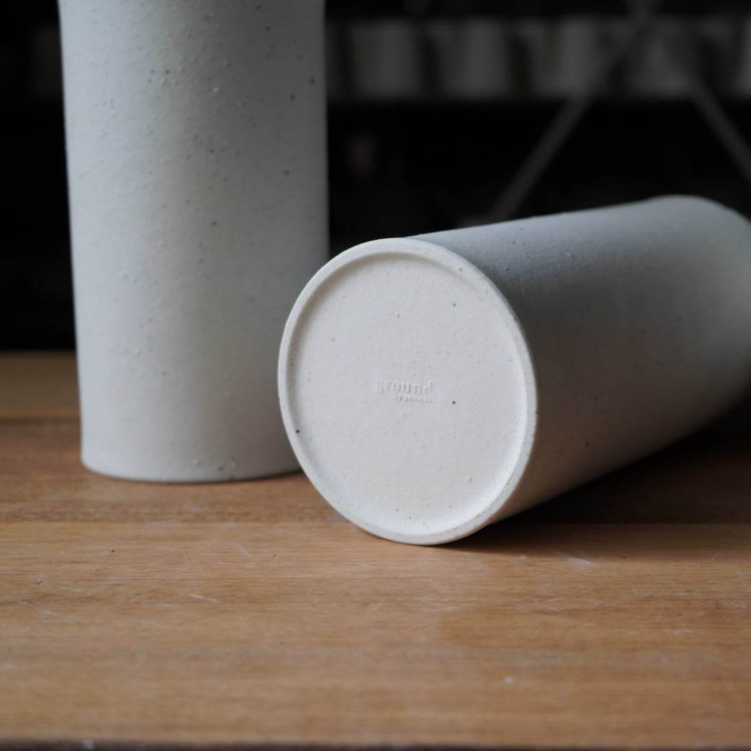 Yamatsu - Ground vase L 300 ~crunch~ - Wecreate Japan