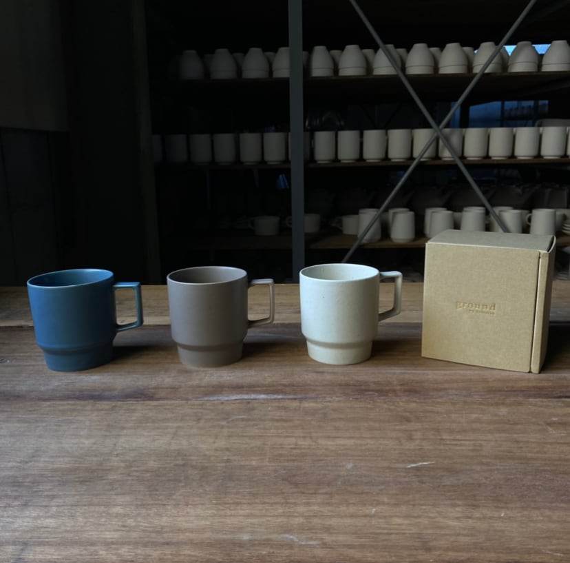 Yamatsu - Ground grip mug - Wecreate Japan