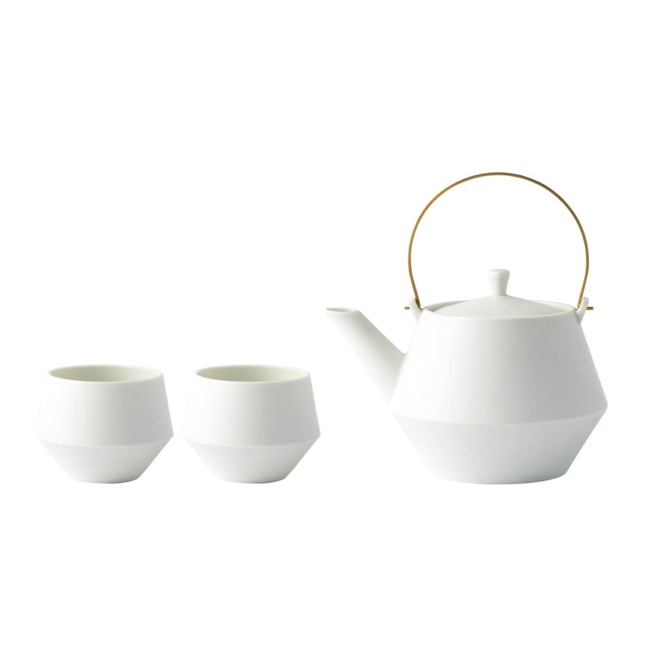 Yamatsu - Frustum clay pot & Sencha - Wecreate Japan