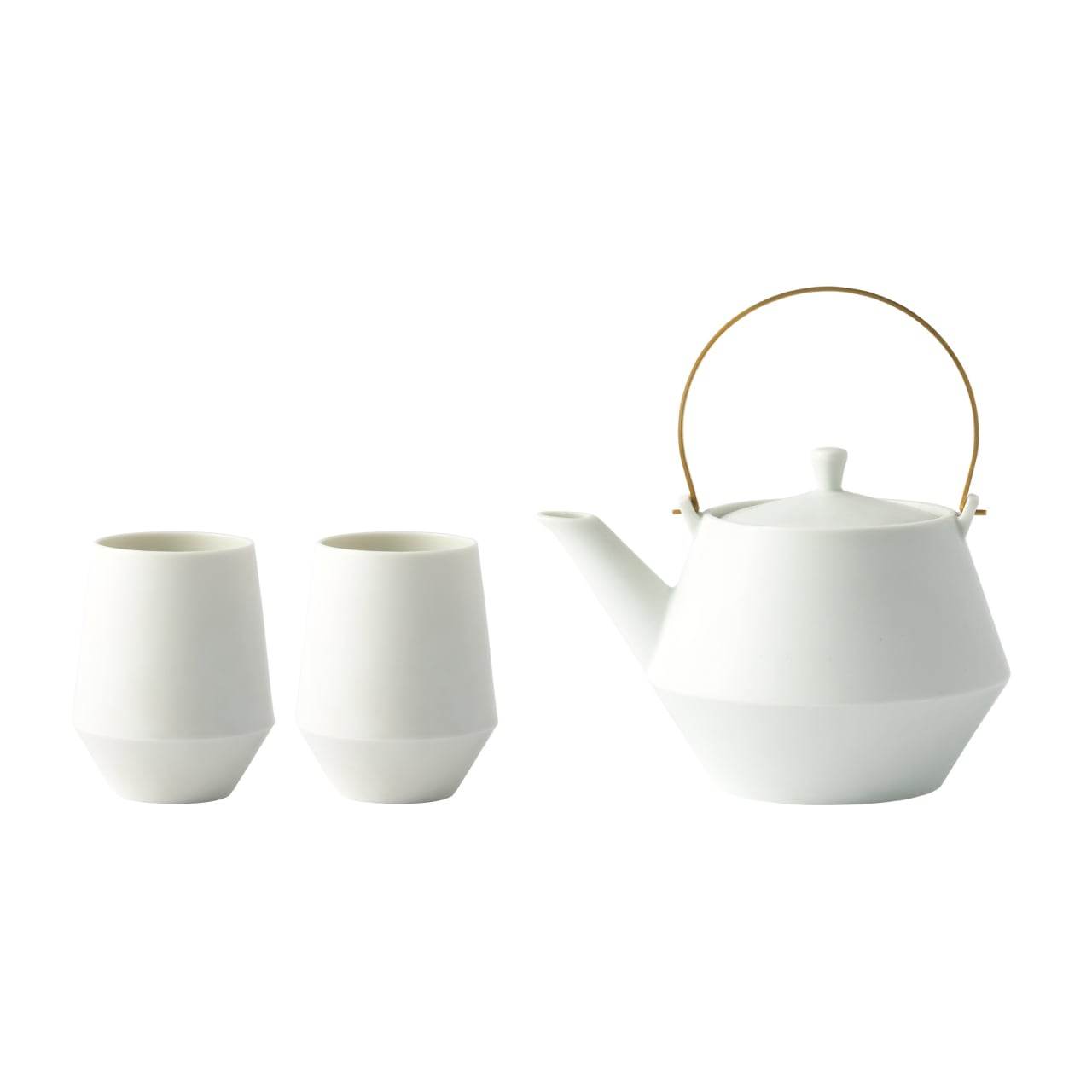 Yamatsu - Frustum clay pot & teacup - Wecreate Japan