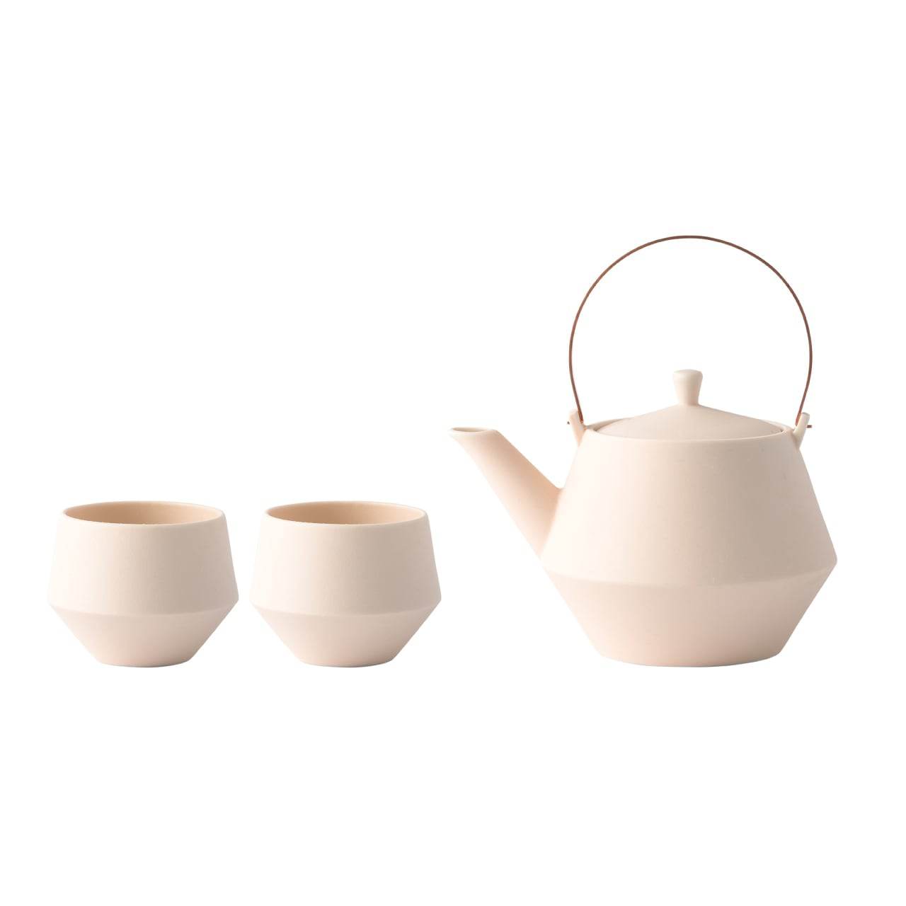 Yamatsu - Frustum clay pot & Sencha - Wecreate Japan