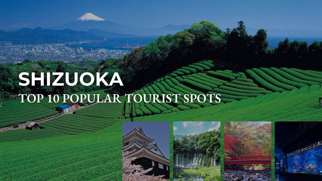 Popular tourist spots in Shizuoka Prefecture, Japan