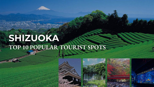 Popular tourist spots in Shizuoka Prefecture, Japan