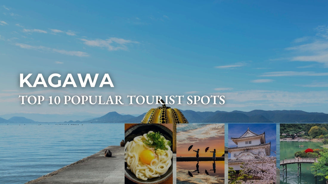 Popular tourist spots in Kagawa Prefecture, Japan