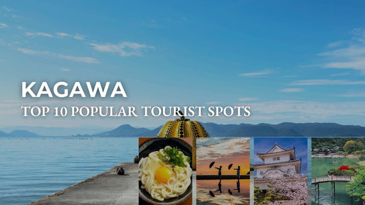 Popular tourist spots in Kagawa Prefecture, Japan