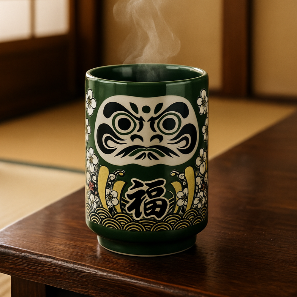 Daruma Cup - Mino Ware