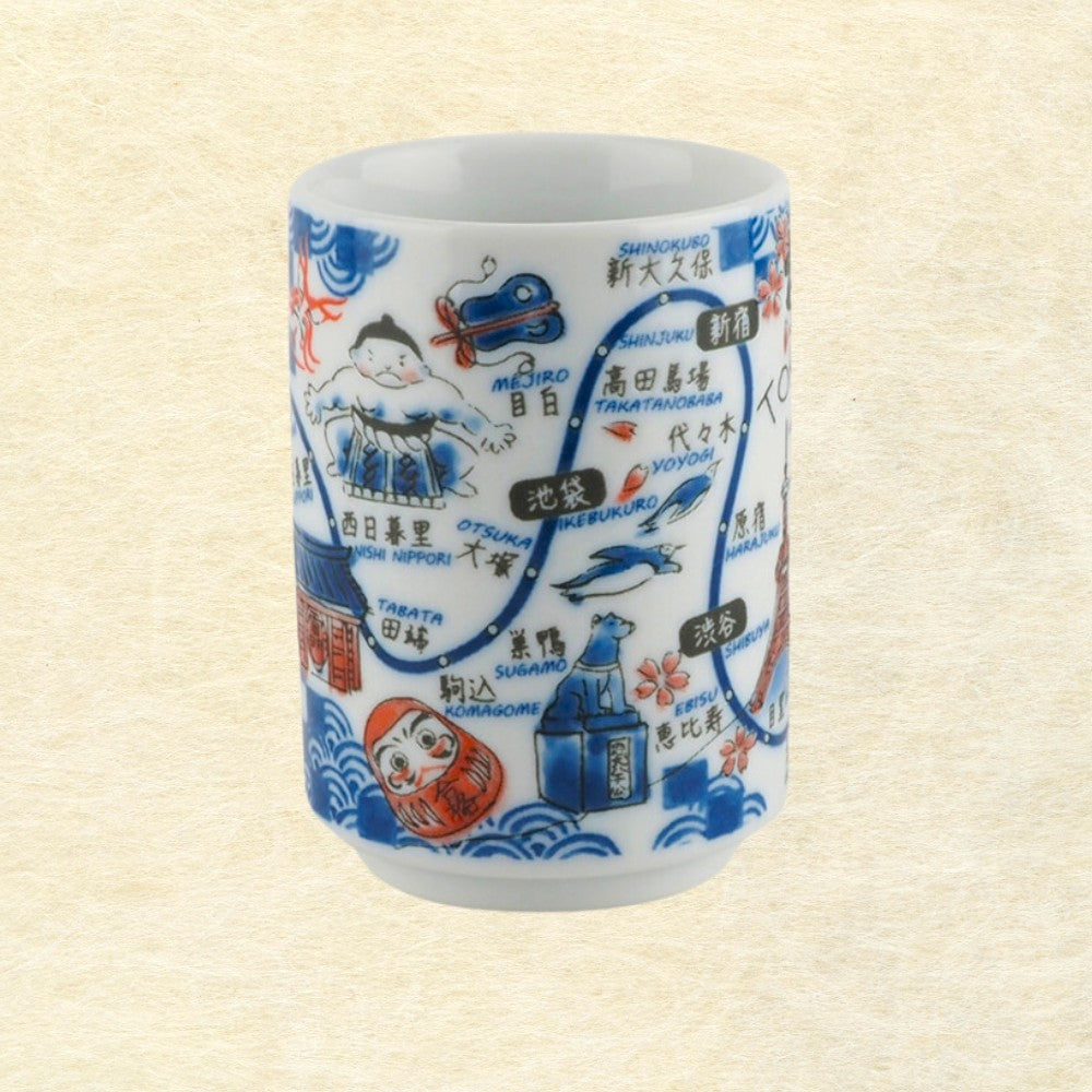 Tokyo Map Cup - Mino Ware