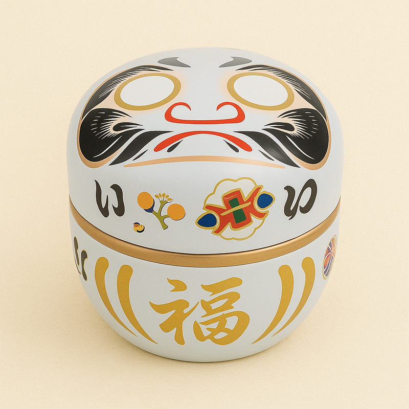 White Daruma - Matcha hover