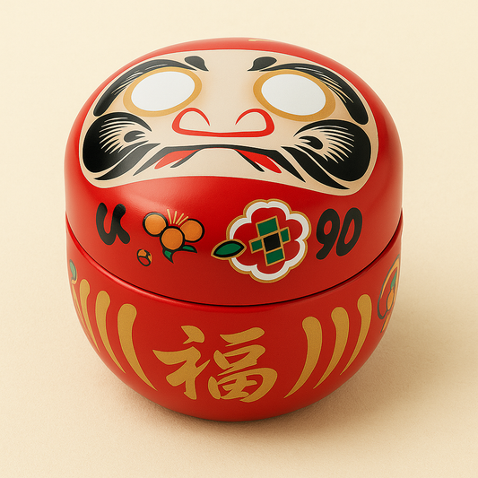 Red Daruma - Matcha