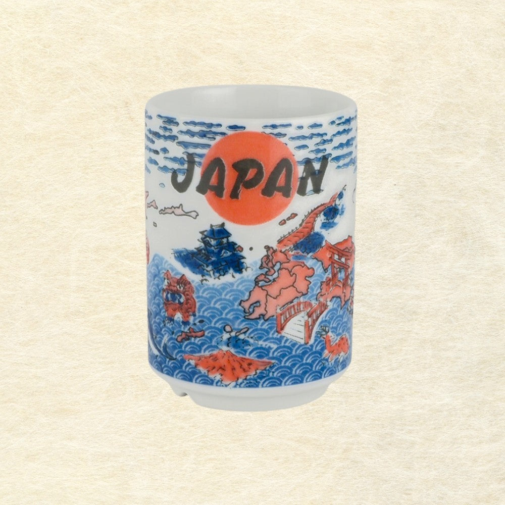 Japan Map Cup - Mino Ware