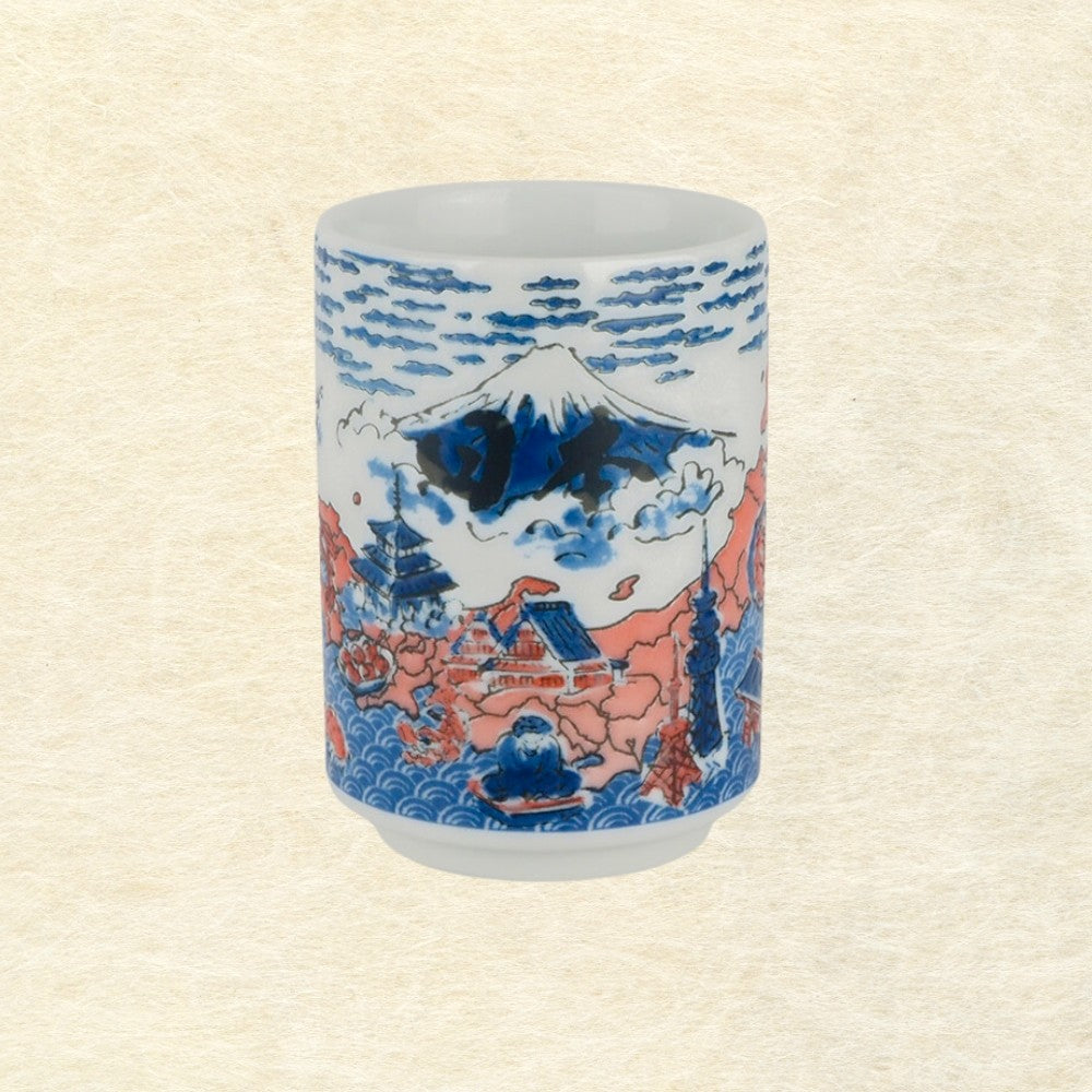 Japan Map Cup - Mino Ware