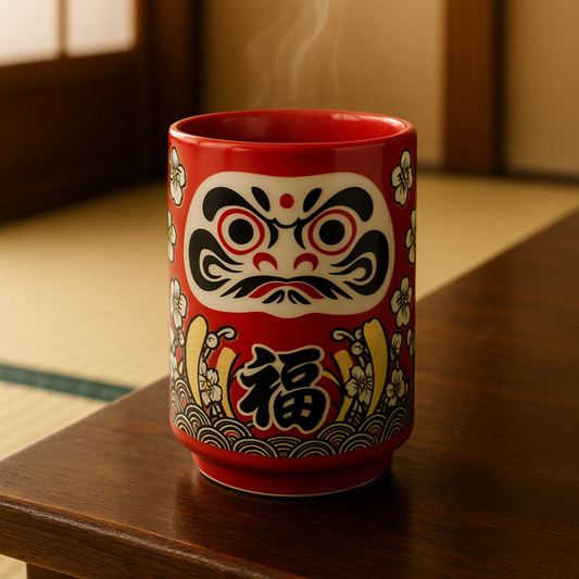 Daruma Cup - Mino Ware