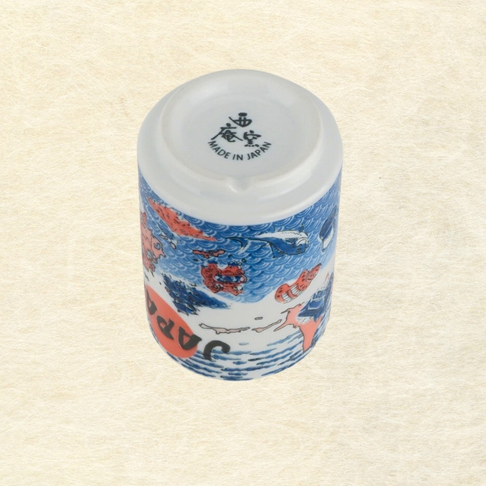 Japan Map Cup - Mino Ware
