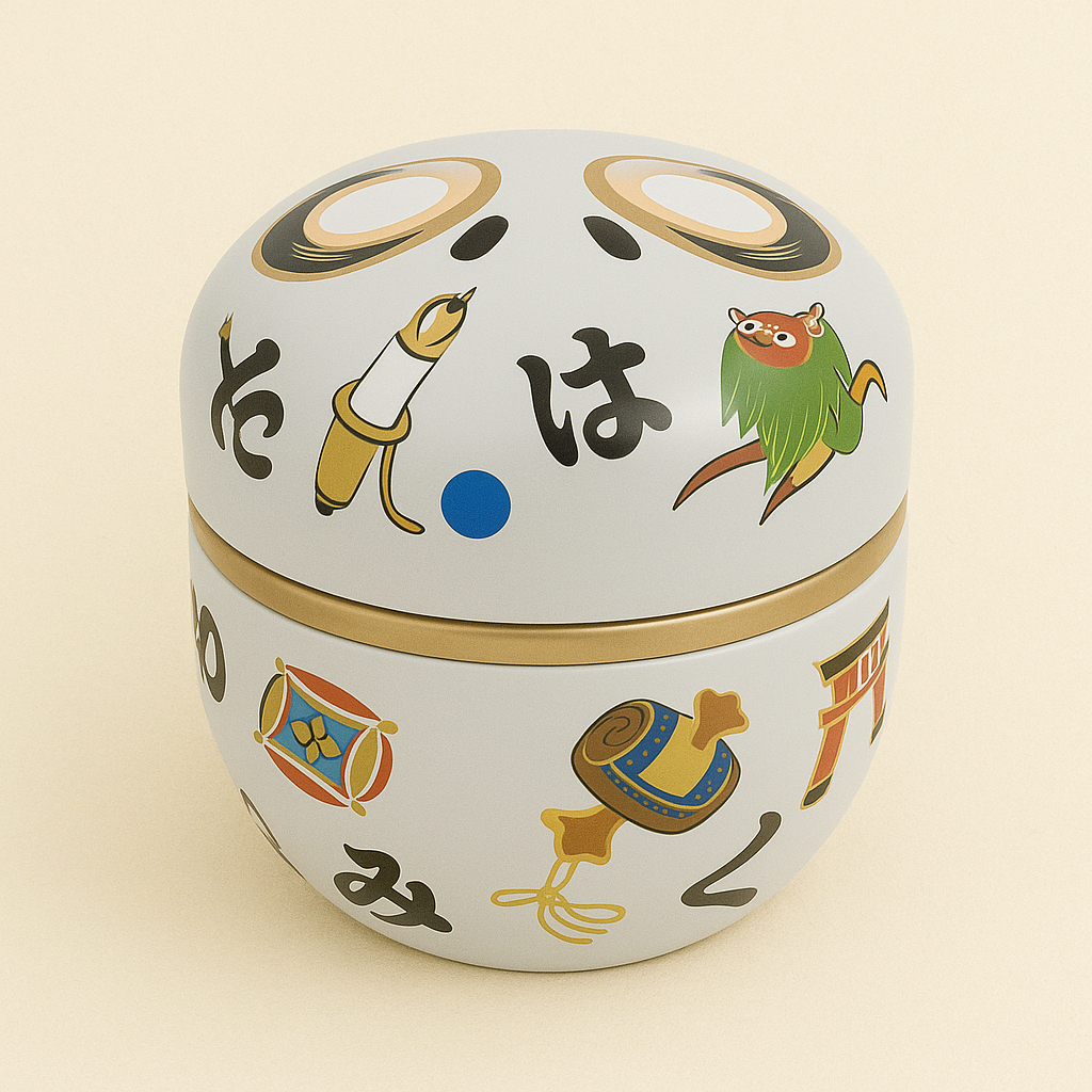 White Daruma - Matcha