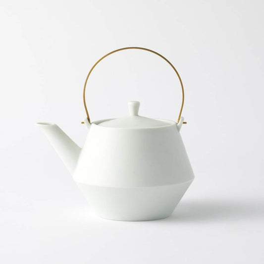 Yamatsu - Frustum clay pot & Sencha - Wecreate Japan