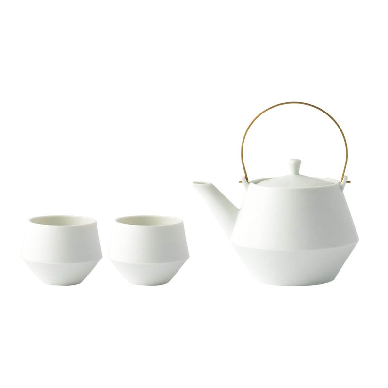 Frustum clay pot & Sencha