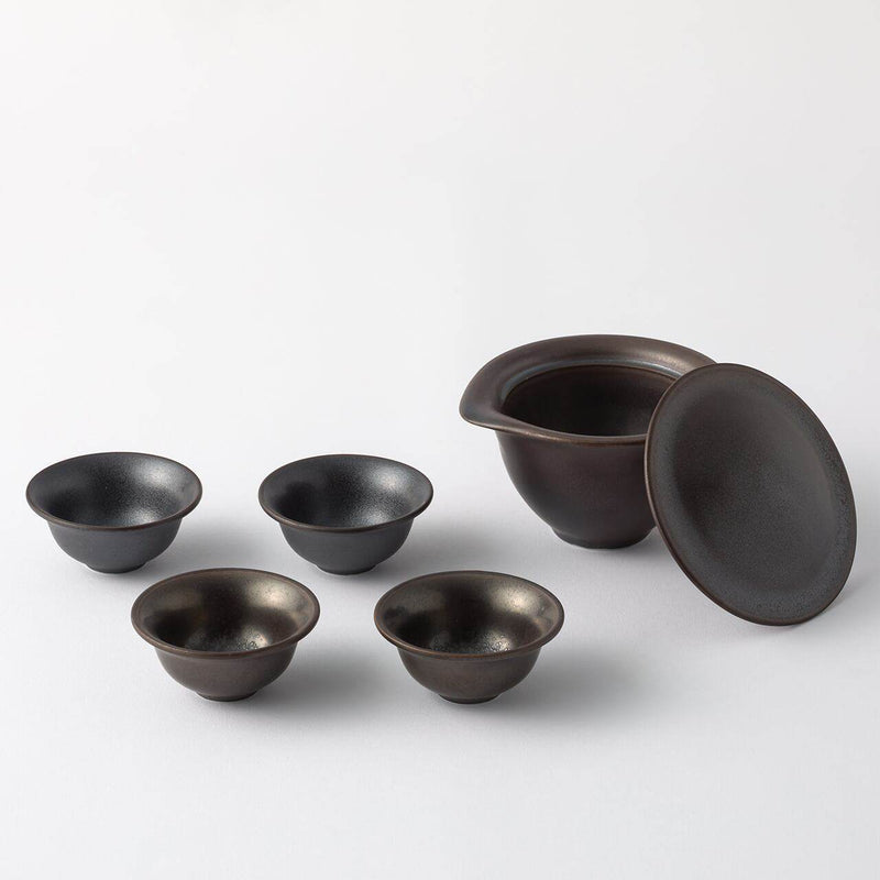 Tea utensils Chatatsu [for four people]